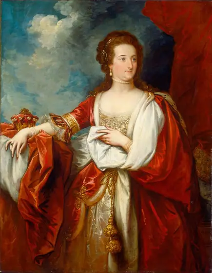 Elizabeth, Countess of Effingham, Benjamin West, c. 1797, oil on canvas