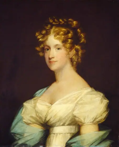 Charlotte Morton Dexter (Mrs. Andrew Dexter), Gilbert Stuart, 1808/c. 1825, oil on wood