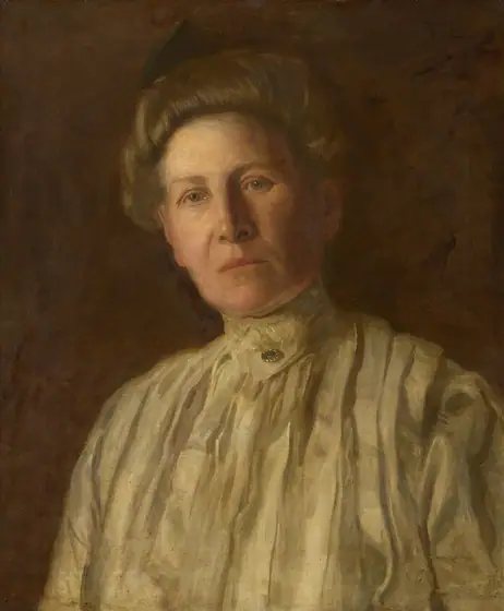 Annie C. Lochrey Husson (Mrs. Louis Husson), Thomas Eakins, c. 1905, oil on canvas