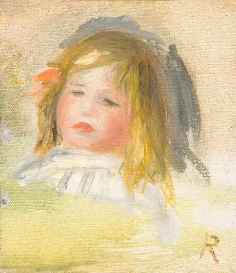 Child with Blond Hair, Pierre-Auguste Renoir, 1895/1900, oil on canvas