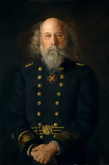Rear Admiral George W. Melville, Thomas Eakins, 1905, oil on canvas