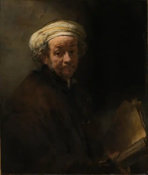 Self-portrait as the Apostle Paul, Rembrandt van Rijn, 1661, oil on canvas