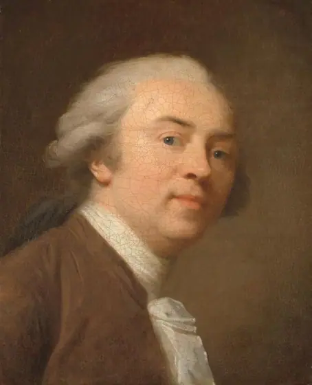 Self-portrait, Johann Friedrich August Tischbein, 1782, oil on canvas