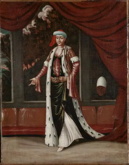 The Sultana-Mother, Jean Baptiste Vanmour, 1700 - 1737, oil on canvas