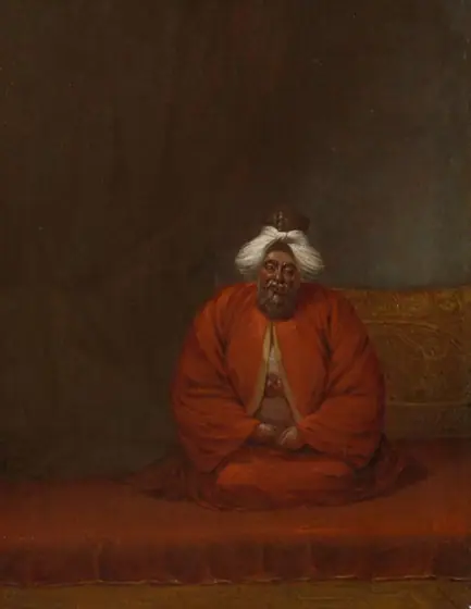 The Mufti, Supreme Religious Leader, Jean Baptiste Vanmour, c. 1727 - c. 1730, oil on canvas