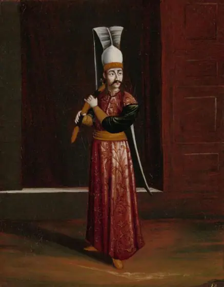 Seliktar Agassi, Equerry to the Sultan (Supreme Weapon-Bearer), Jean Baptiste Vanmour, 1700 - 1737, oil on canvas