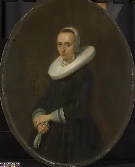 Portrait of Johanna Bardoel (d. after 1667), Gerard ter Borch, c. 1644, oil on panel
