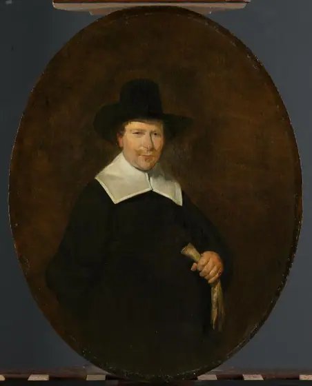 Portrait of Gerard Abrahamsz van der Schalcke (1609-1667), Gerard ter Borch, 1644, oil on panel