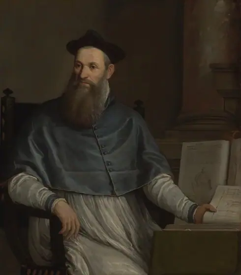 Portrait of Daniele Barbaro, Paolo Veronese, 1556 - 1562, oil on canvas