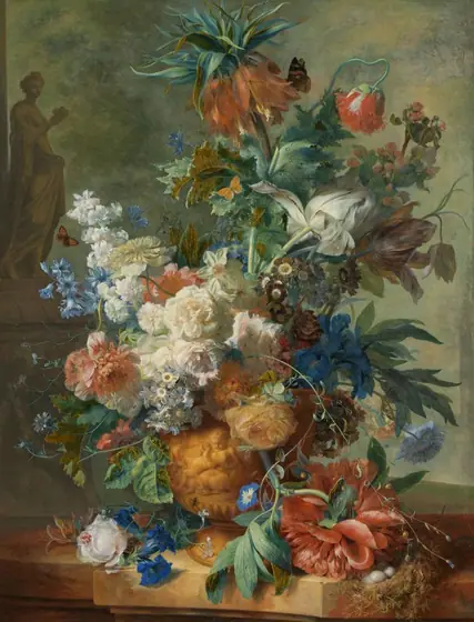 Still Life with Flowers, Jan van Huysum, 1723, oil on panel