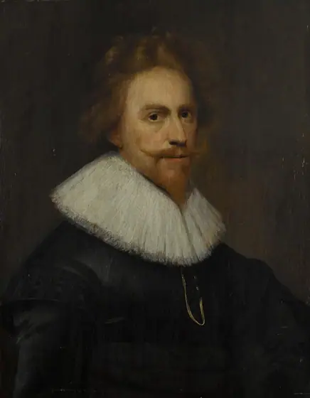 Self-Portrait, Wybrand de Geest, 1629, oil on panel