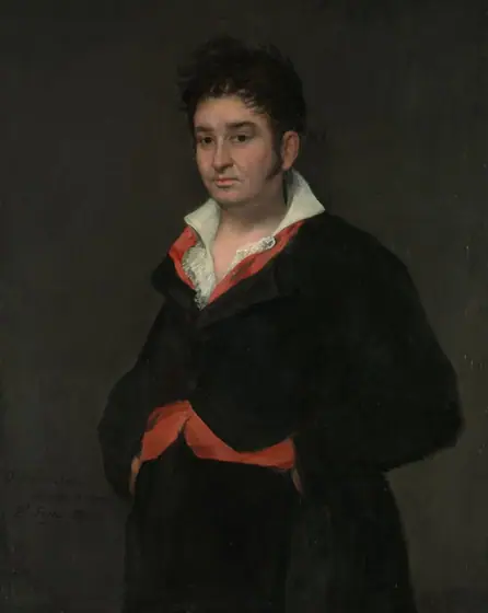 Portrait of Don Ramón Satué, Francisco de Goya, 1823, oil on canvas
