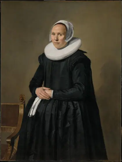 Portrait of Feyntje van Steenkiste, Frans Hals, 1635, oil on canvas