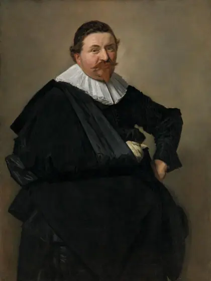 Portrait of Lucas de Clercq, Frans Hals, c. 1635, oil on canvas