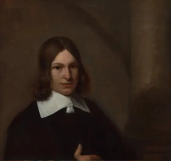 Self Portrait?, Pieter de Hooch, 1648 - 1649, oil on panel