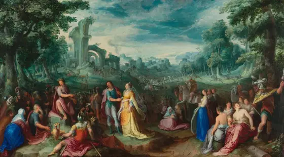The Continence of Scipio, Karel van Mander the Elder, 1600