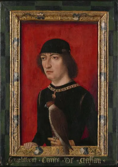 Engelbert II van Nassau Master of the Portraits of Princes, Master of the Portraits of Princes, c. 1480 - c. 1490, oil on panel