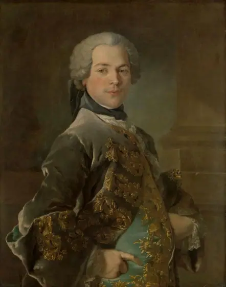 Portrait of Isaac van Rijneveld, Louis Tocqué, 1738, oil on canvas