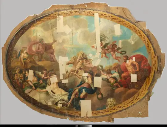 The Apoteosis of Hercules, Giambattista Maderni, 1790 - 1791, oil on canvas
