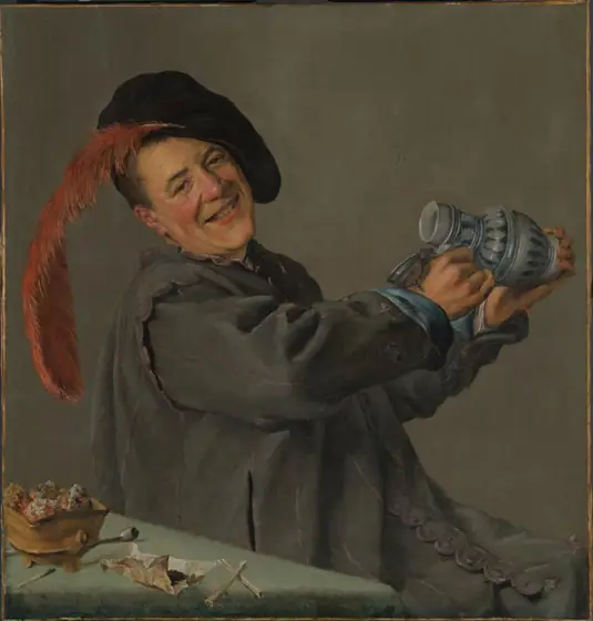The Jolly Drinker, Judith Leyster, 1629, oil on canvas