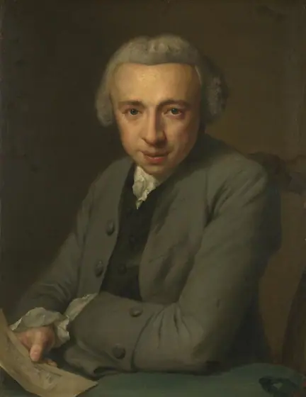 Portrait of Louis Métayer Phz., Goldsmith and Art Collector, George van der Mijn, 1759, oil on canvas