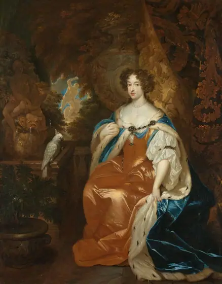 Portrait of Mary Stuart (1662-95), Wife of Prince William III, Caspar Netscher, c. 1683, oil on canvas