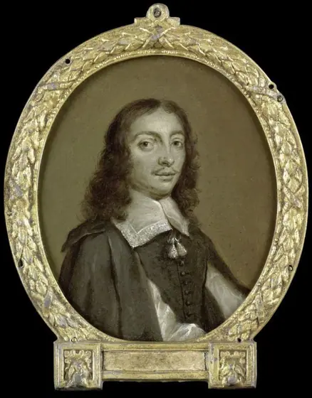 Portrait of Frans Godin, Poet in Brussels, Jan Maurits Quinkhard, 1732 - 1771