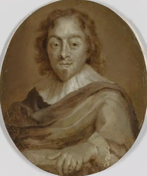 Portrait of Constantijn Huygens, Poet, Secretary to Prince Frederick Henry and Prince William II and First Councilor and Exchequer to William III, Jan Maurits Quinkhard, 1732 - 1771