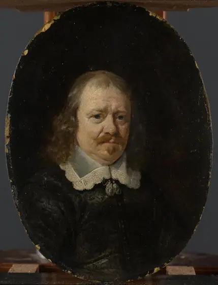 Godard van Reede (1588-1648), Lord of Nederhorst. Delegate of the Province of Utrecht at the Peace Conference at Münster (1646-48), Gerard ter Borch, c. 1646 - c. 1648, oil on brass