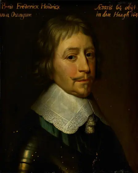 Portrait of Frederik Hendrik (1584-1647), Prince of Orange, Gerard van Honthorst, c. 1653, oil on panel