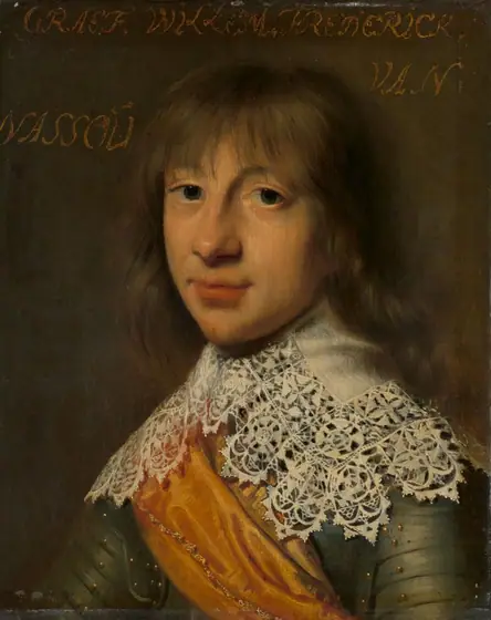 Portrait of Willem Frederik (1613-64), Count of Nassau-Dietz, Wybrand de Geest, 1632, oil on panel