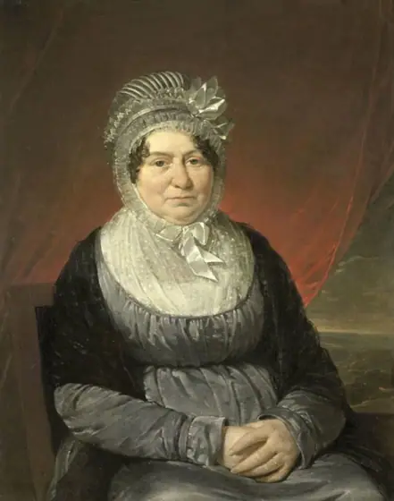 Mrs Brak-Haskenhoff, Cornelis Kruseman, 1818, oil on canvas