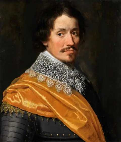 Portrait of an Officer, Wybrand de Geest, c. 1625 - c. 1635, oil on panel
