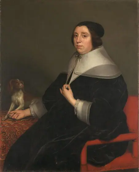 Portrait of a Woman, Gerard van Honthorst, 1655, oil on canvas
