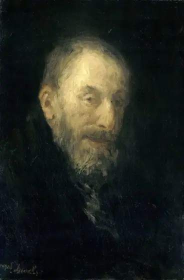 'Old Isaac', Jozef Israëls, 1896, oil on canvas