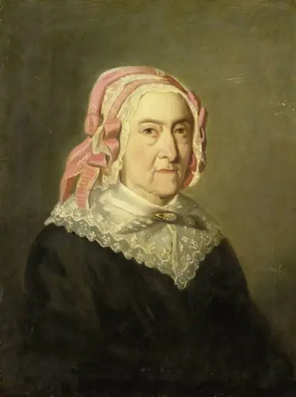 Sientje Nijkerk-Servaas at the age of 90, 1857, Jozef Israëls, 1857, oil on canvas