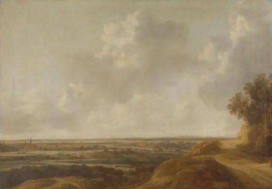 Panoramic Landscape, François van Knibbergen, c. 1655 - c. 1665, oil on canvas