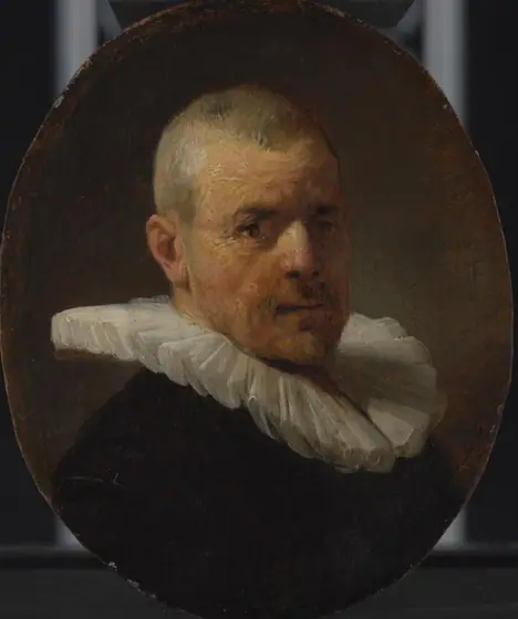 Portrait of Jan Willemsz van der Pluym, Rembrandt van Rijn, 1635
