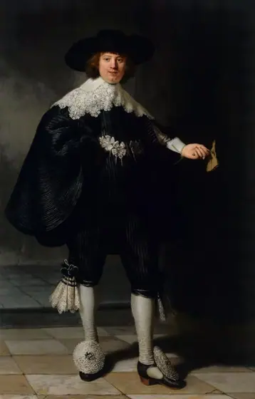 Portrait of Marten Soolmans, Rembrandt van Rijn, 1634