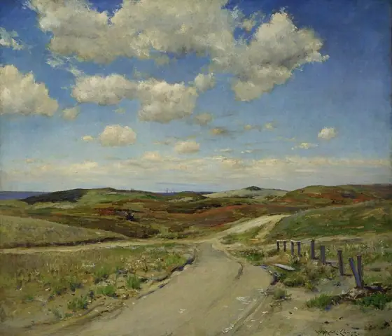 Shinnecock Hills, William Merritt Chase, ca. 1895, oil on canvas