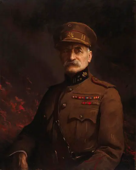 General Georges Leman, Commander of the Fortified Town of Liege, Edmund Charles Tarbell, 1919-1920, oil on canvas