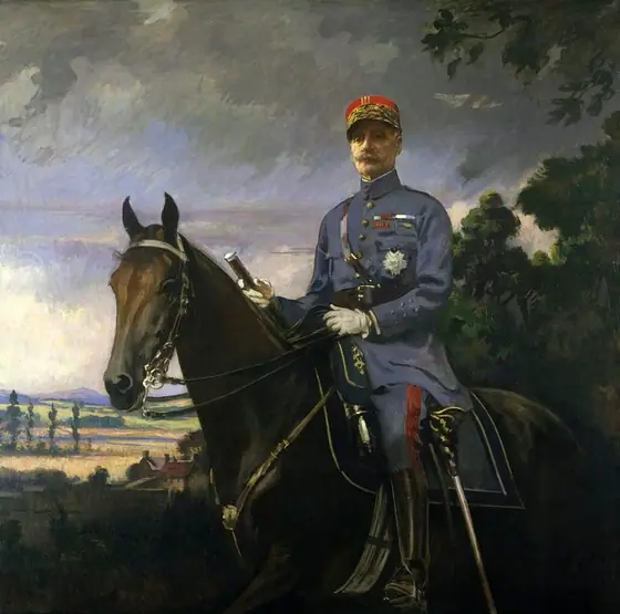 Marshal Ferdinand Foch, Edmund Charles Tarbell, 1920, oil on canvas