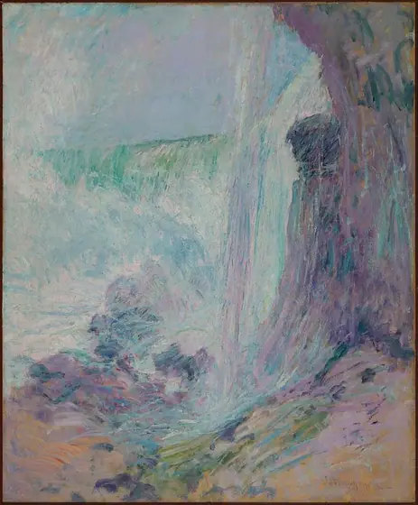 Niagara Falls, John Henry Twachtman, ca. 1894, oil on canvas