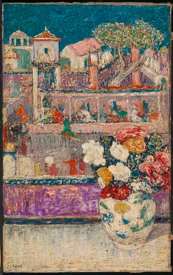 Begonias, Henry Golden Dearth, oil on canvas