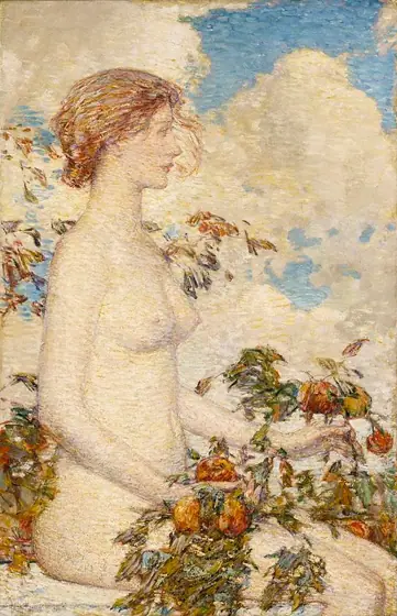 Pomona, Childe Hassam, 1900, oil on canvas