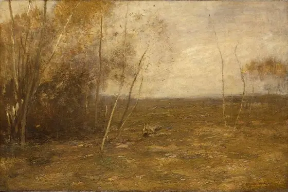 The Sprout Lot, J. Francis Murphy, 1915, oil on canvas