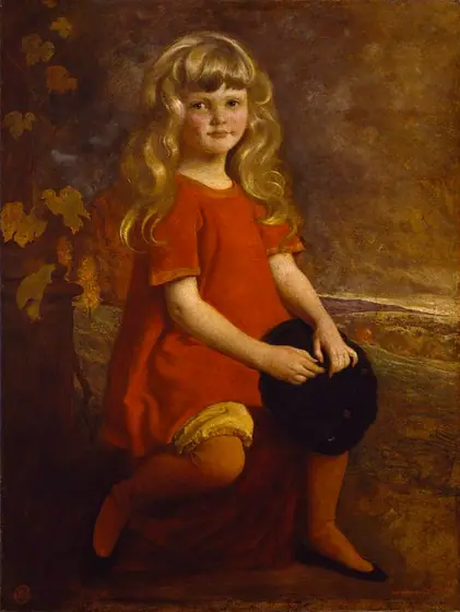 Polly, George de Forest Brush, 1916, oil on canvas