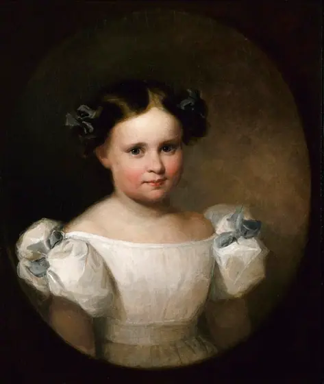 Georgianna Frances Adams, Asher Brown Durand, 1835, oil on canvas