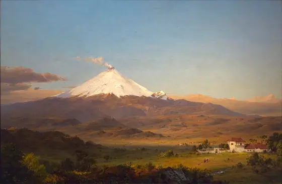 Cotopaxi, Frederic Edwin Church, 1855, oil on canvas
