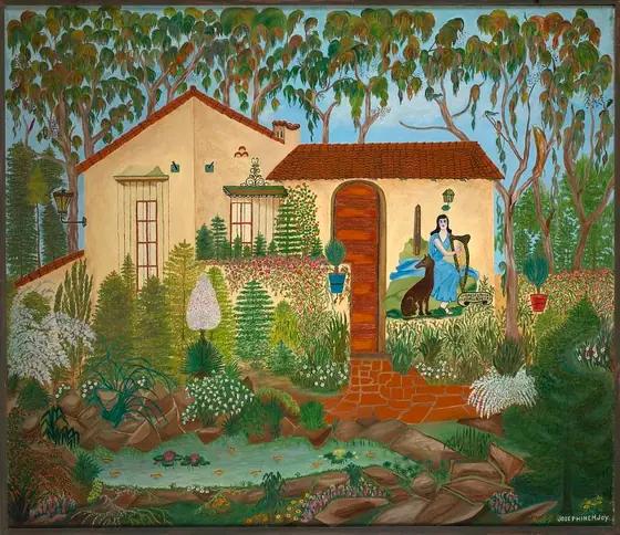 Irish Cottage, Josephine Joy, ca. 1935-1938, oil on canvas